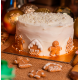 Culpitt - Décoration en sucre, village pain d'épices,12 pièces