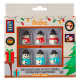 Decora - Décorations en sucre, Bonhomme de neige 3D, 6 pièces