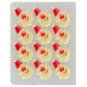 FunCakes - Décorations en Chocolat, Père Noël, Set/12