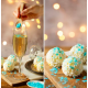 Decora - Essbarer Glitter - Schneeflocke, 1g