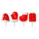 ScrapCooking - Décoration Noël, 4 pièces