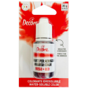 Decora - Colorant alimentaire liquide / aérographe - rouge, 20 g
