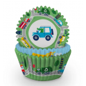 Caissettes à cupcakes , Transports, 60 pièces