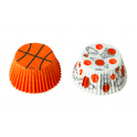 Baking Cupcake cups, basketball, 36 pieces