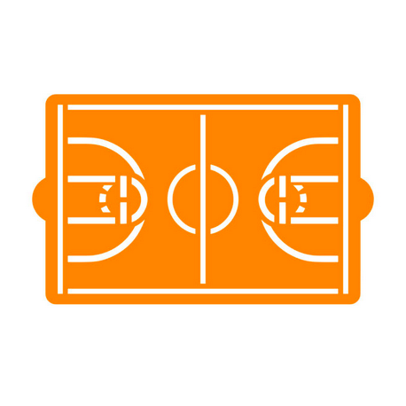 Decora - Pochoir basket-ball