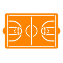 Decora - Basketball stencil
