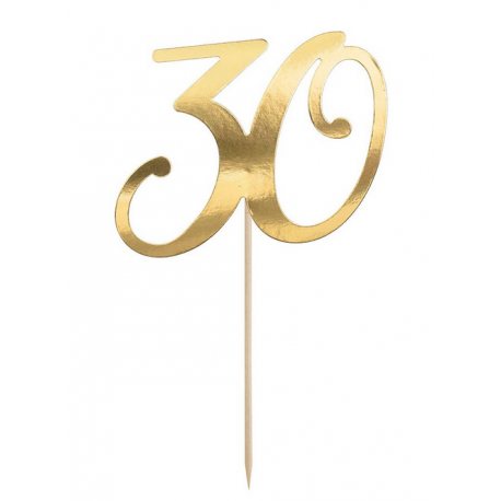 PartyDeco - Topper 30 gold