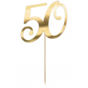 PartyDeco - Topper 50 gold