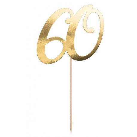 PartyDeco - Topper 60 gold