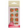 Funcakes - Carrot Sugar Decoration, 16 pieces