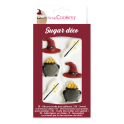ScrapCooking - Décoration en sucre, sorcier, 6 pièces