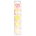 Baked with love - Sugar decoration, Yellow baby, 13 pieces