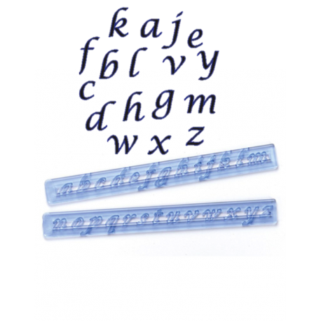 FMM - Emporte-pièce Alphabet FUNKY minuscule, 3 cm
