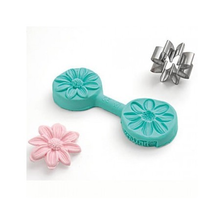 Silikomart - Emporte-pièce et moule en silicone marguerite / daisy