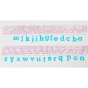 FMM - Emporte-pièce Alphabet minuscule, 1 cm